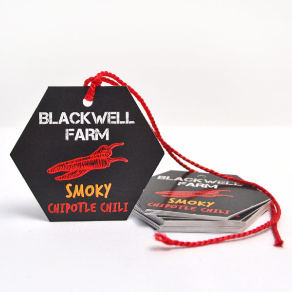 Custom swing tags tailored for unique brand identity, showcasing intricate designs and lamination finishes, equipped with durable eyelets for hanging on clothing and retail products, reflecting personalised branding and pricing strategies.